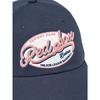 Unisex Street Oval Cursive Unstructured Ball Cap 3ACPV016N-43IND