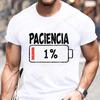 Herren Damen T-Shirt Sommer Harajuku Lustig Lebendig Spanischer Buchstabenaufdruck T-Shirts Streetwear Kurzarm T-Shirts Mode T-Shirt Kleidung