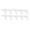 20PCS Plastic Screen Frame Corners Replacement 5 16in X 3 4in Easy Installation for Screen Frame Repair