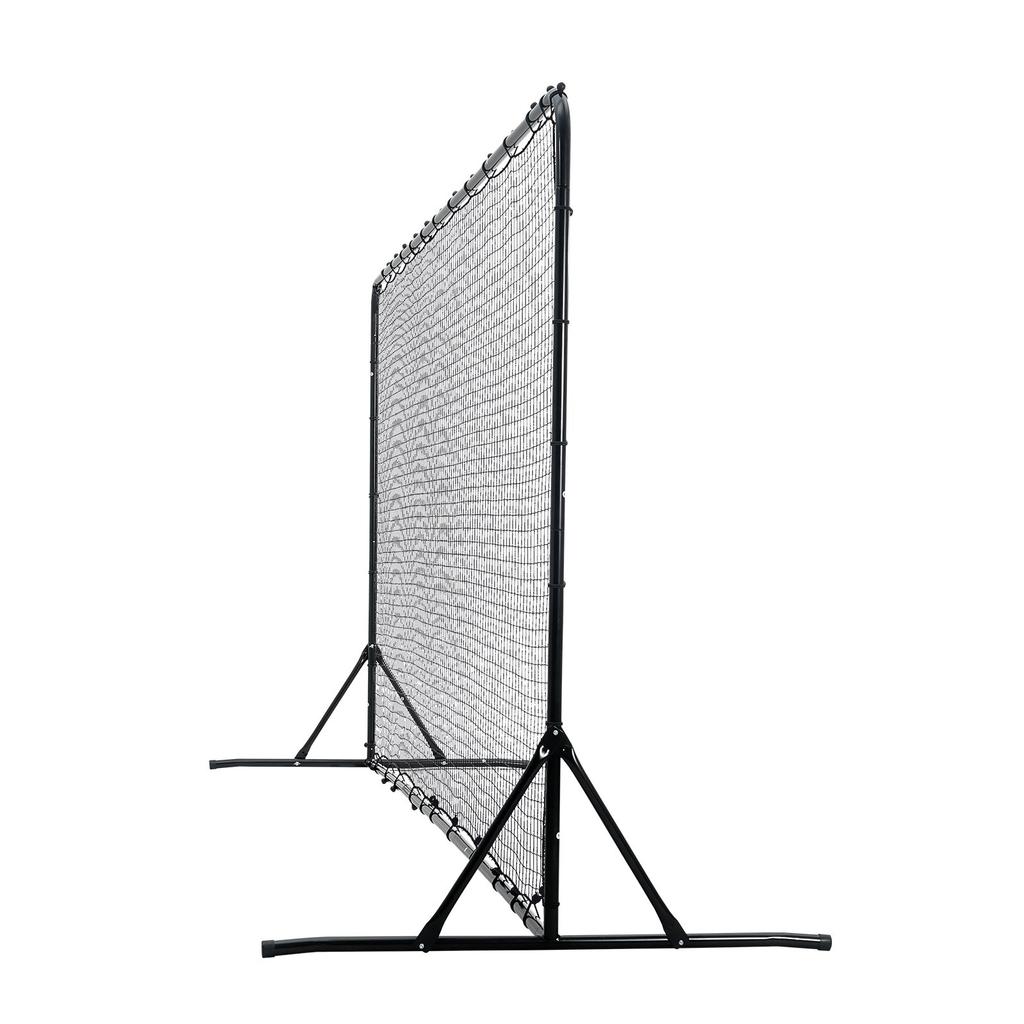 VEVOR Soccer Rebounder Net, 12x6FT Iron Soccer Training Equipment, Sports Football Training Gift with Portable Bag