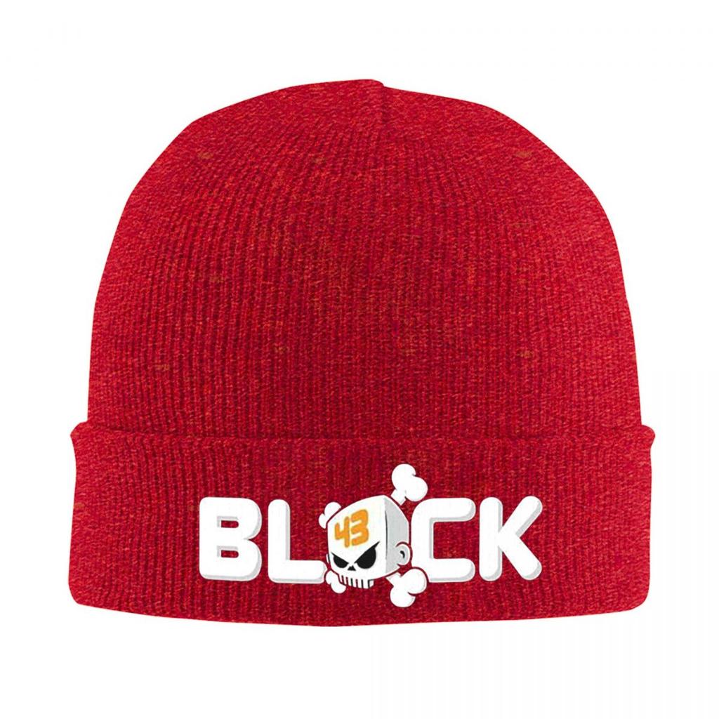 Ken Block Acrylic Skull Warm Knitted Cap Winter Knit Bonnet Hat Skullies Beanies Hip Hop Caps for Unisex