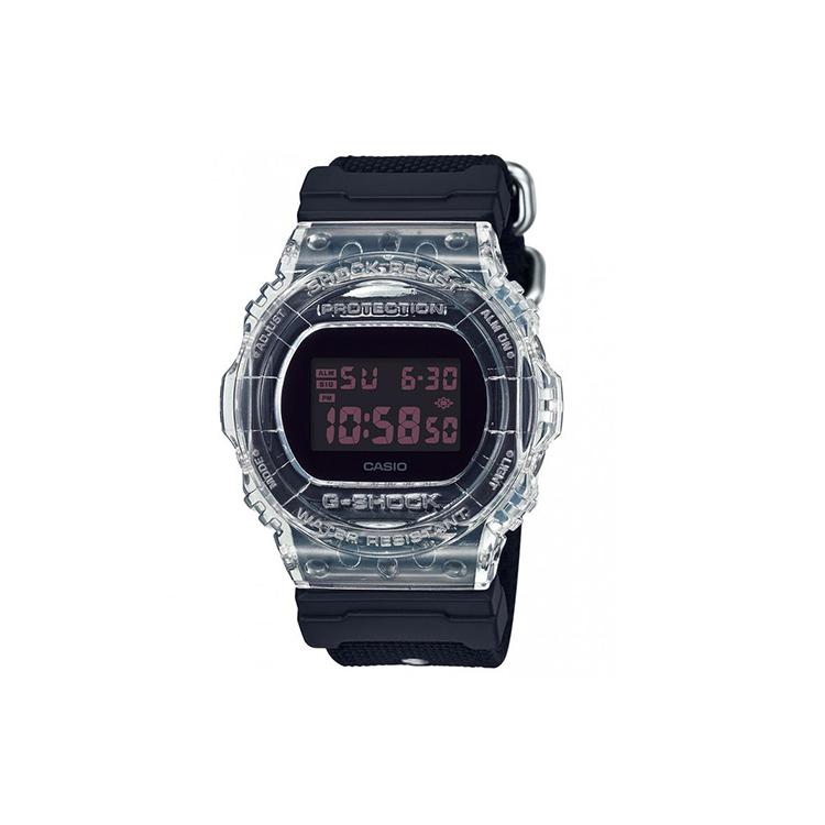 CASIO Men G SQUAD Series Watch DW-5750CL19-1 Black Nylon Strap