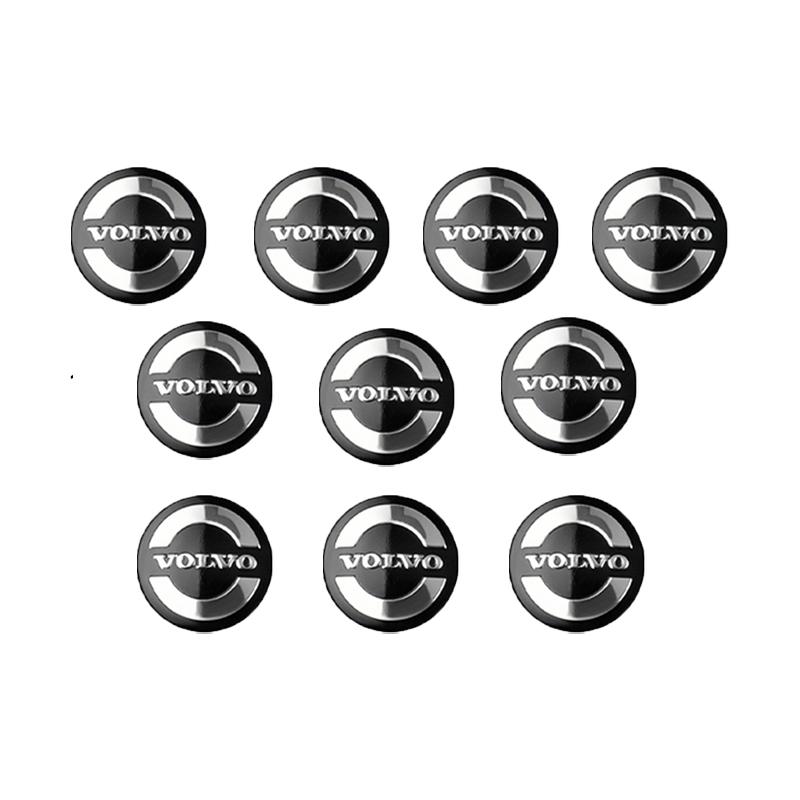 14mm Car Key Badge Emblem Replacement Car Key Sticker For Volvo Rdesign AWD XC60 XC90 V60 S60 V50 V40 XC40 XC90 Auto Accessories