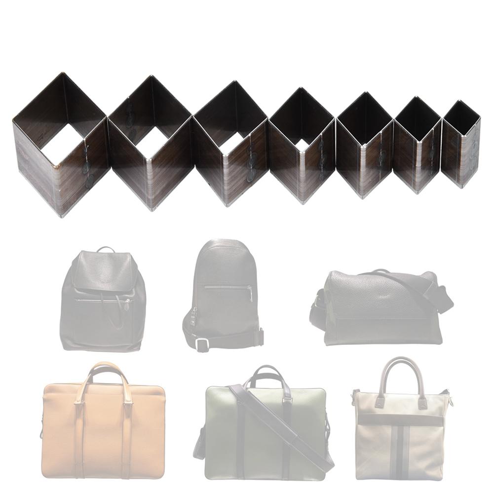 7Pcs 20 50mm Leather Diamond Shape Cutting Mold Die For Leather Cutter Leather Crafts