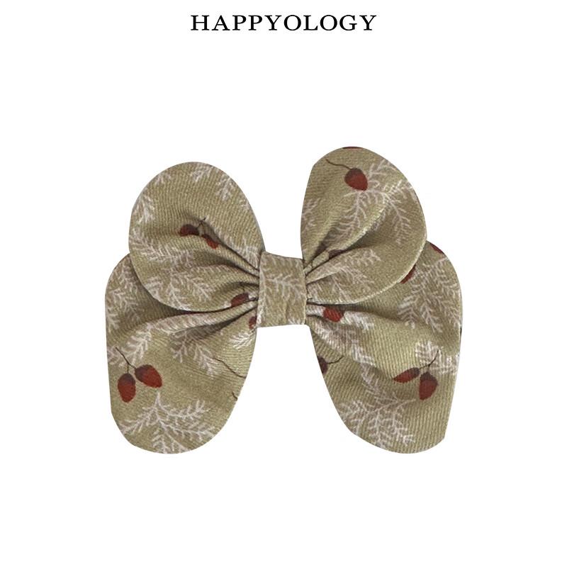 happyology British Girls Floral Bow Hair Clip One Size