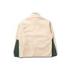 FILA Velvet Jackets Unisex Beige Stand Collar Thickened FS2PLD4E11X-LBE