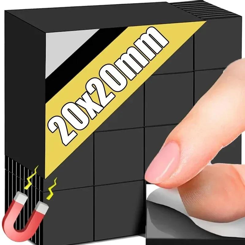 

Магнитные листы с квадратными и круглыми точками, самоклеящиеся, для DIY-поделок, стикеры для холодильника, офисной доски, оптом 50PCS