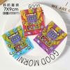 100Pcs Lucky Shining Printed Blind Bags New Empty Bag Candy Mini Toy DIY Party Gift Packaging