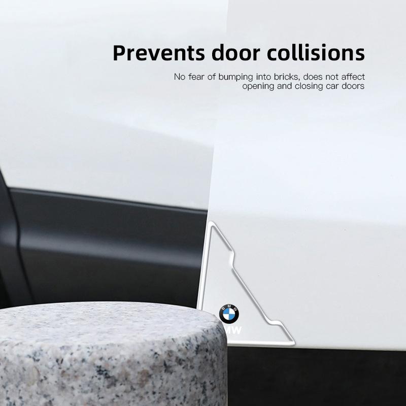 Car Stickers Door Corner Anti-collision Silicone Stickers For BMW Performance F30 F10 E90 F20 E46 E60 E70 E39 E36 Car Supplies EB1
