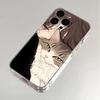 Cat Girl for iPhone17PorMax Mobile Phone Case Apple 16/14 Fine Hole 13 Transparent 12 Protective Case