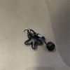 Handcraft Star Shape Keychain Accessory Hanging Pendant Stylish Faux Leather Designing Keyring for Bags and Keys