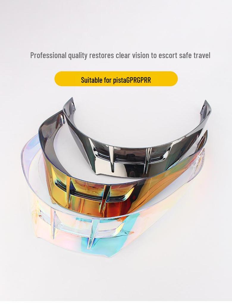 Motorcycle Helmet Spoiler Fits Pista GP Corsa GPR - Large Rear Air Duct Deflector
