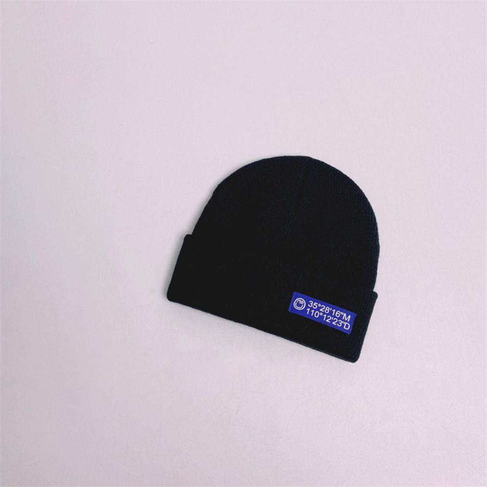 Korean Style Winter Earmuff Cap Windproof Warm Beanie Hat Trendy Men Knitted Hat  Winter Autumn