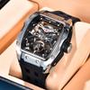 Pagani Design YS018 Automatic Mechanical Sports Watch with Luminous Silicone Band New Arrival  Fashionable Dial Costume Style