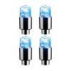 LED Tire Lights Cap Car Tire Valve Cap Lights Multi-Color Flash Durable For Car Moto Bicycles Electric Vehicles Tire Valve Cap Valve Stems 1