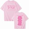 Ed Sheeran Tour 2026 Tshirt Unisex Unisex Ed Sheeran Play Album Music Printing Tshirts Round Neck Oversized Unisex Graphic Print