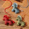 Brocade Zodiac Horse Sachet Refillable Embroidery Bag Horse Hanging Decoration Chinese Style New Year Pony Car Pendant Gift