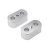 For Triumph Tiger 900 GT Pro Rally Pro Tiger900  Motorcycle Handlebar Riser Handle Bar Mount Clamp Adapter Silver Parts