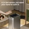 Intelligent Induction Trash Can Living Room Waste Bins Bathroom Automatic Large Capacity Waste Bins with Light Bedroom Trash Can
