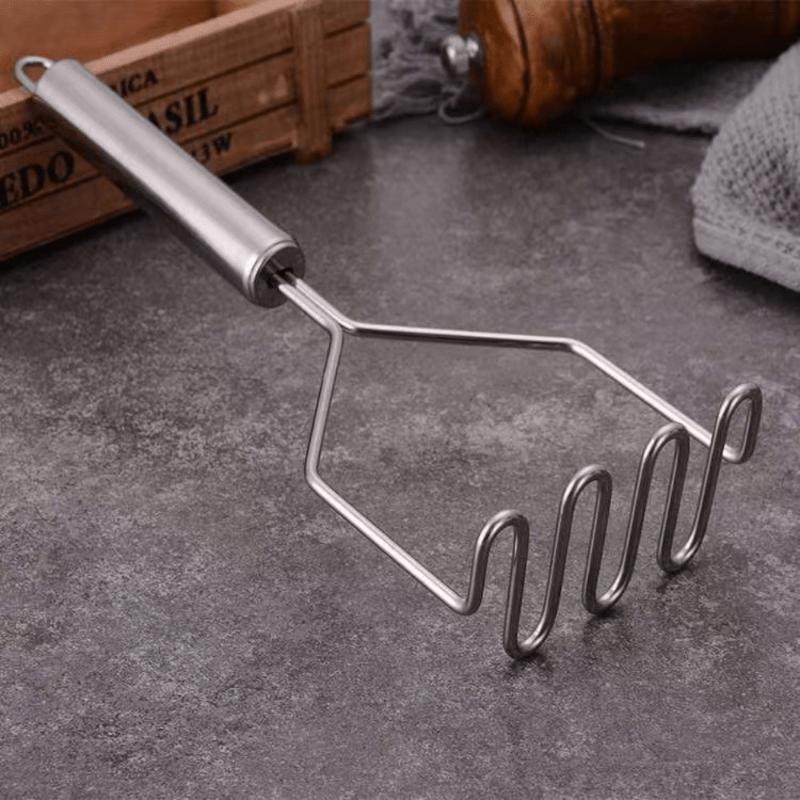 1pcs Durable Wavy Potato Masher with Comfortable Handle