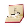 Cute Toast Bread Cats Phone Stand Desk Resins Figurine Ornament Smartphones Tablets Holder for Home or Office Decors