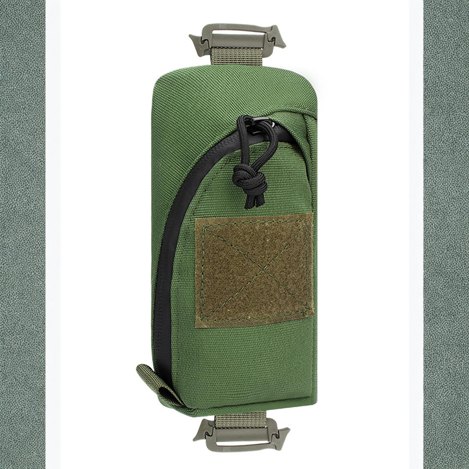 

1Pcs 9×2×17cm Molle Bag Backpack Shoulder Strap Accessory Pouch, Multifunctional EDC Tool Pockets Small Compact Pouchs One Size