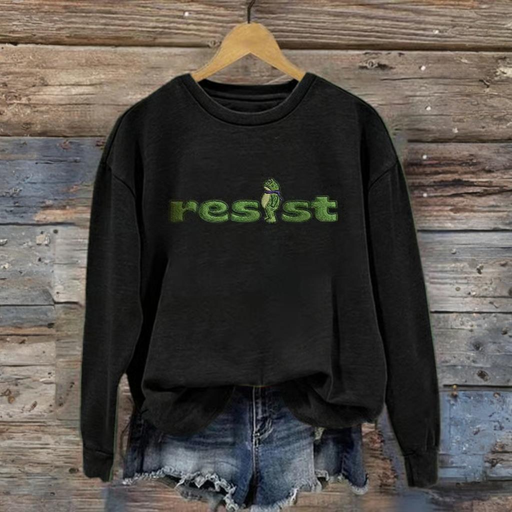 Women's Fashion Daily Versatile Casual Sweatshirts Long Sleeve Round Neck Top Sweatshirts