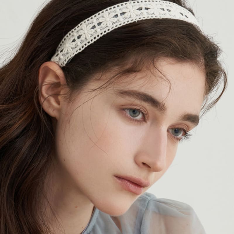 

Жан Поль Кларисс Кантри Кружевная Повязка для Волос JP-25-047HB ivory