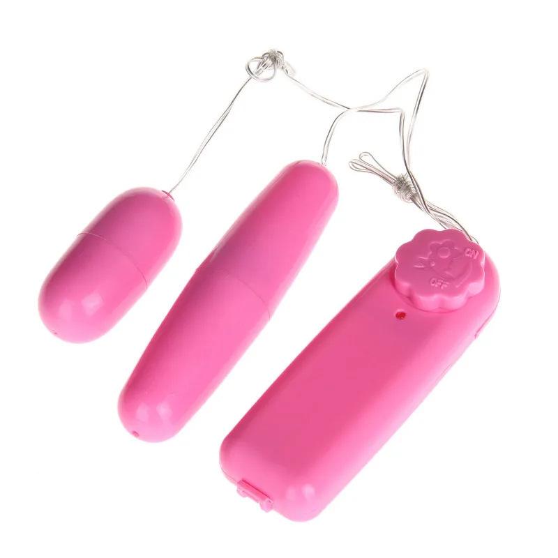 Pinker ferngesteuerter wasserdichter Vibrator mit variabler Frequenz