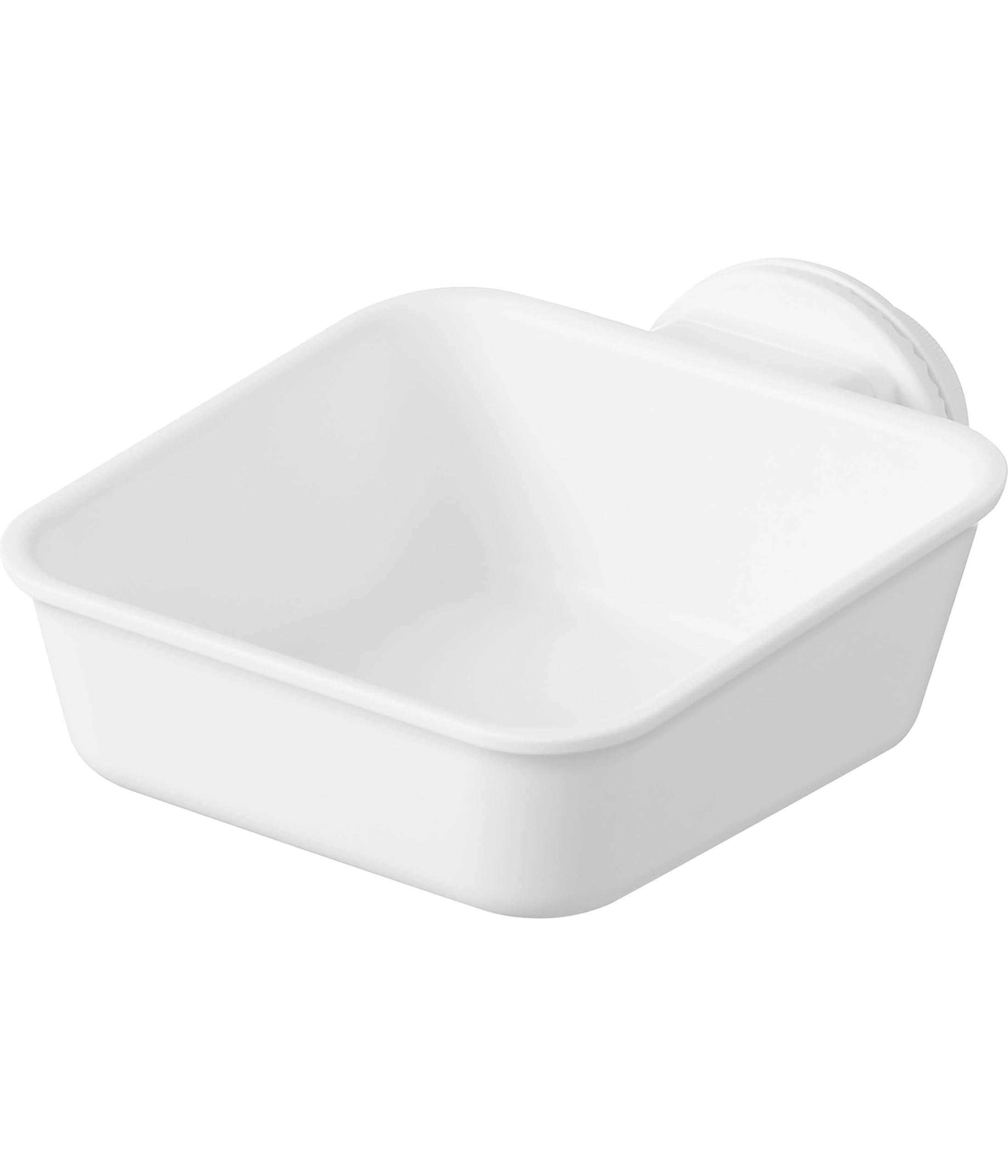 

Yamazaki Pet Cage Attachable Food Pet Dishwasher Microwave 10276 Bowl, White, W12.3×D16×H6.2cm, Nooks, Dish, Food, Water, Safe, Safe, белый