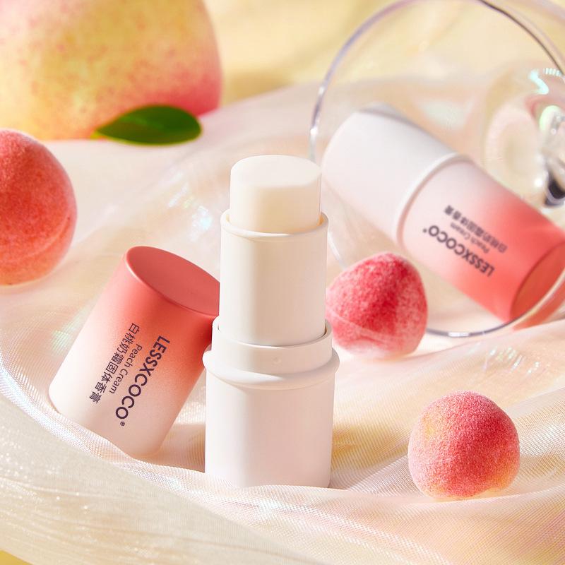 Słodkie brzoskwinie stałe perfumy balsam w sztyfcie dla kobiet mężczyzn długotrwałe świeże zapachy przenośne łatwe w użyciu kosmetyki damskie