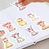 100-500pcs Cartoon Animals Stickers Thank You Birthday Wedding Party Gift Wrapping Label Scrapbook Stationery Stickers