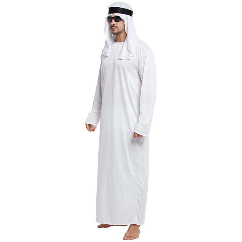 Arab Middle UAE Cosplay  Headband Men's Robes With Headband Strap