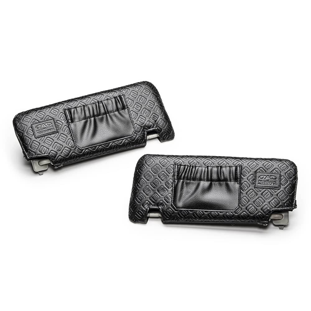 

Sun Visor Cover Type Monogram Leather for Suzuki and Escudo DAD Garson D.A.D Alto/Alto Lapin, Hustler, (HA36S/HA37/97S, HE33S, MR31S/MR41S, чёрный