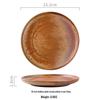 Nordic Style Wood-Fired Ceramic Dinner Plate - Retro Western Steak & Pasta Plate