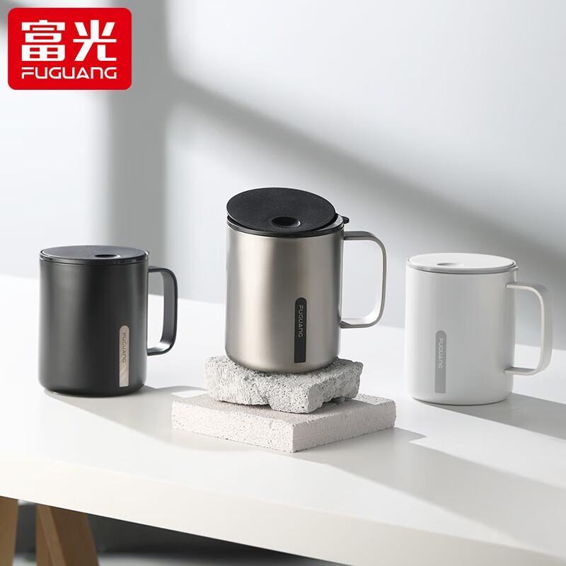 Fuguang 316 Stainless Steel Insulated Coffee and Tea Mug with Handle