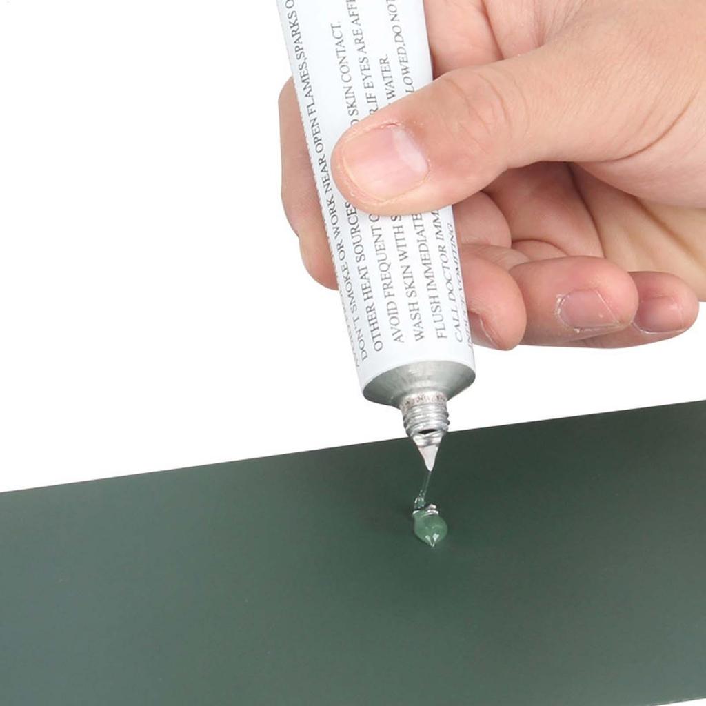 30ml PVC Inflatable Boat Repair Glue Inflatable Boat Adhesive Repair Supplies Suitable for Paddle Boats, Kayaks and Water Beds
