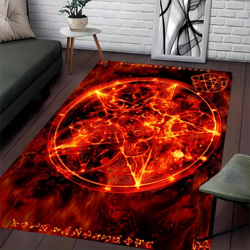 Animal World Map Educational Print Large Area Rug Soft Flannel Non Slip Floor Carpet for Living Room Learning Home Decor