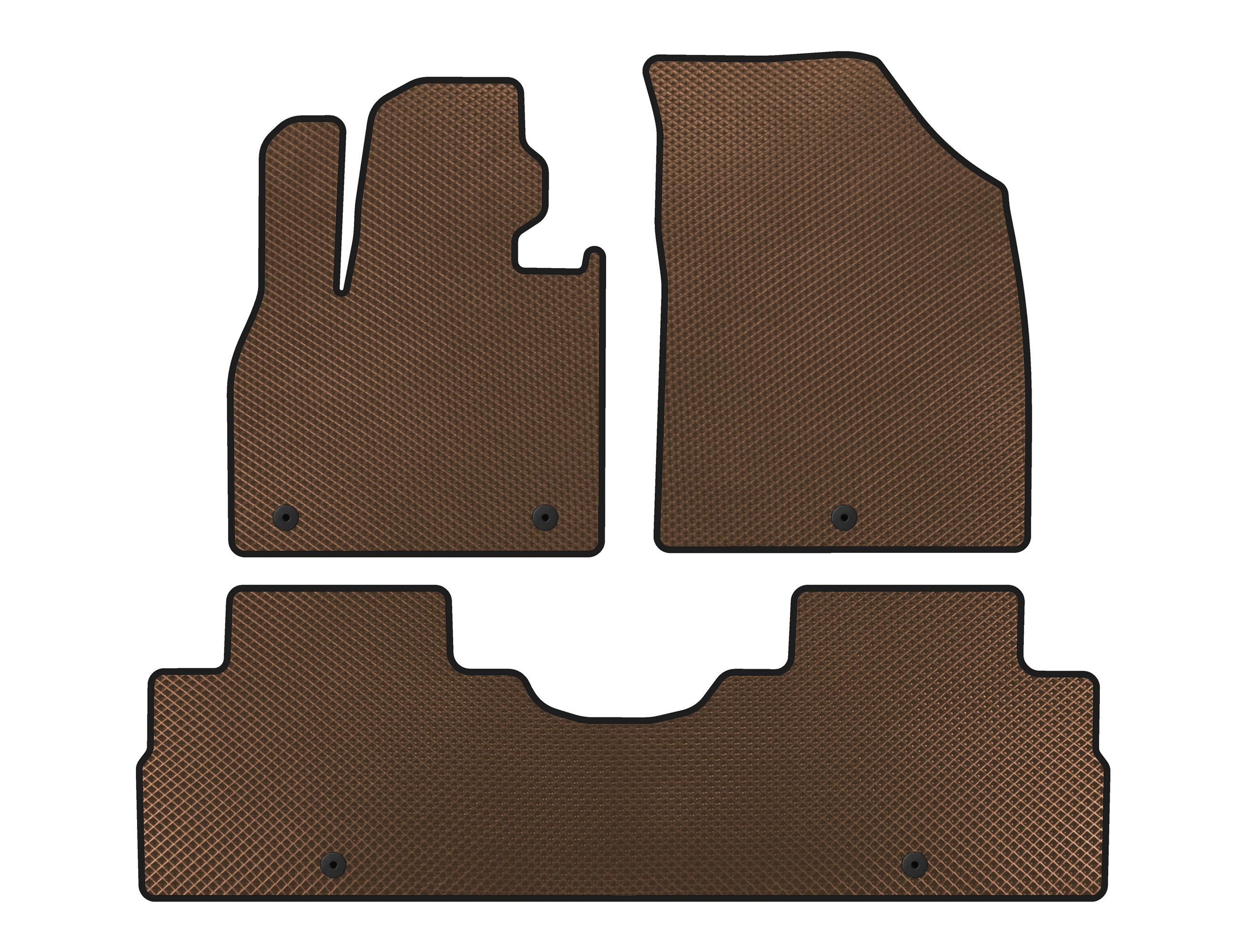 

EVA mats (2 rows, 8-seater, Brown) for Hyundai Palisade