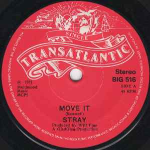 

7inch Record STRAY - Move It BIG516 Transatlantic R 1973 UK Rock Used