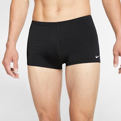 Nike SWIM POLY SOLID Swimming Shorts Men s 010 Black/Black/White 28