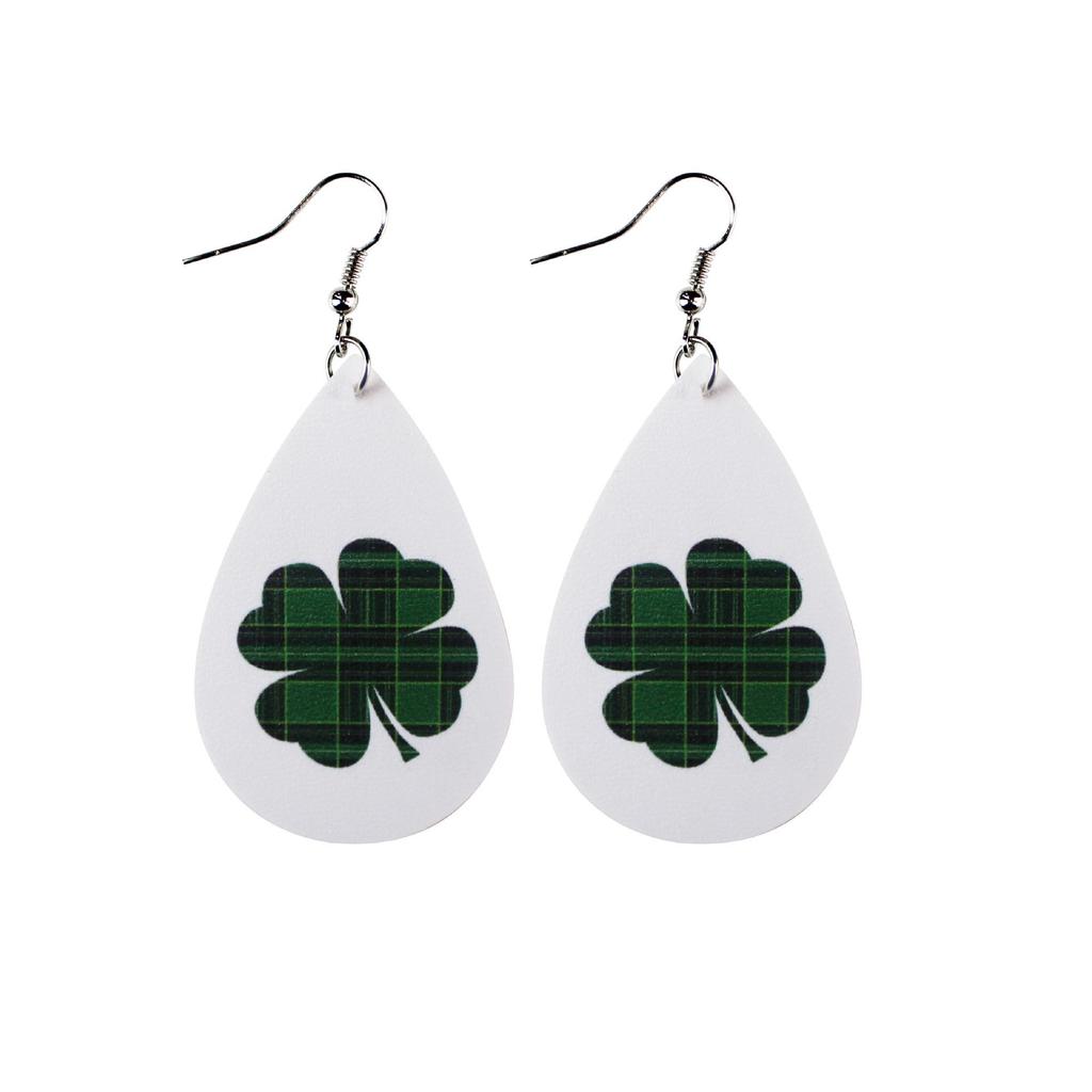 Stylish PU Leather Earrings: Creative Designs & Shapes