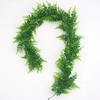 175cm/68.9in Artificial Plants Vines Fake Haing Plants Plastic Fern Leaves Wall Foliage Tropical Fern Plants for Home Garden