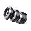 Auto Focus AF TTL Extension Tube Ring 12mm 20mm 36mm Set Metal Mount with Covers for Canon EF EF S 35mm Lens DSLR Camera
