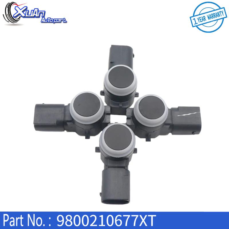 XUAN 3 P Black PDC Parking Sensor For Peugeot Citroen 2008 208 3008 308 5008 508 9800210677XT 0263013216 9800210677