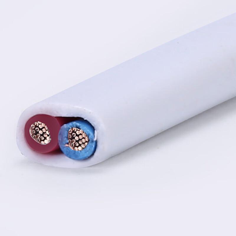 Gongbang 2-Core White Sheathed Power Cable