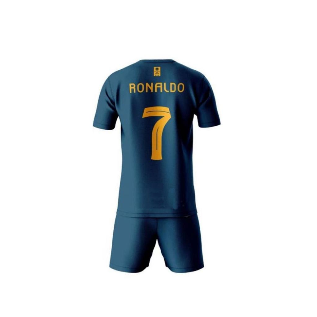 Al Nassr Fc Ronaldo 23-24 Ensemble maillot et short pour enfants