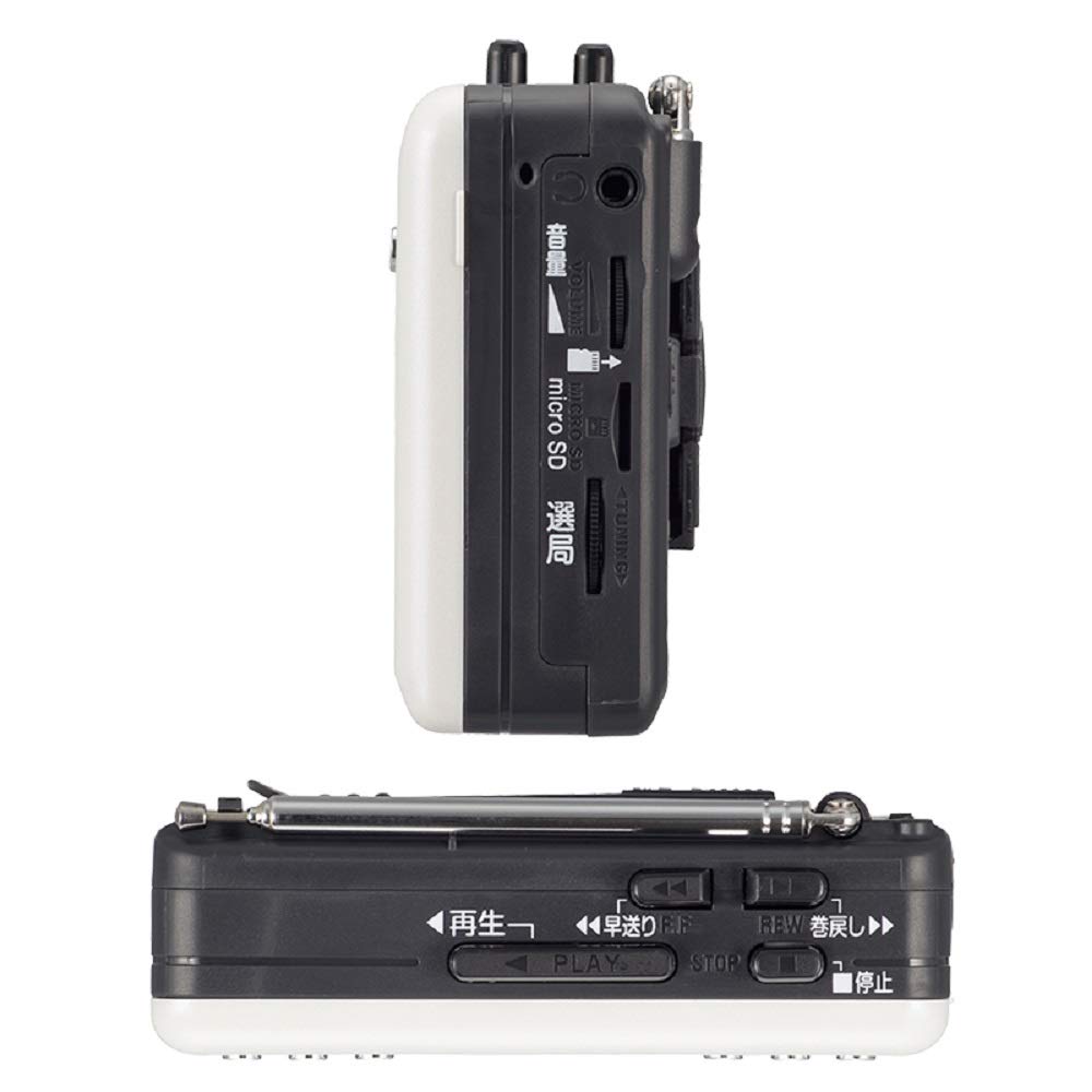OHM Electric AudioComm Digital Recording Radio Cassette CAS-381Z 07-9886 OHM