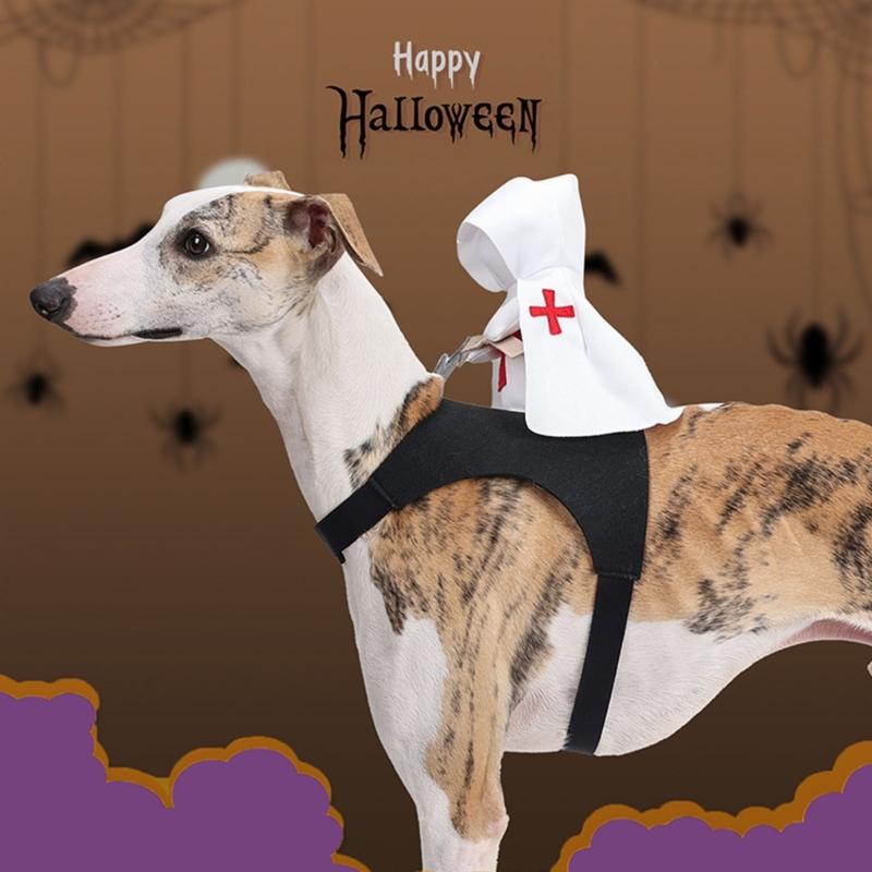Funny 3D Knight Killers Costume for Dogs Pet Holiday Accessories Halloween Suitable for Cats and Dogs