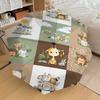 1PC Safari Animals Umbrella-8-Rib Reinforced, Automatic Open, Lightweight & Durable, Fashion Accessory for Outdoor, H0382
